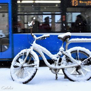 Winter in Krakow, Poland