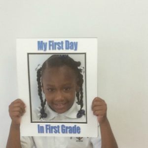 1st Grade First Day of School 2016