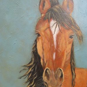Patti Rosner Paintings:  Horses