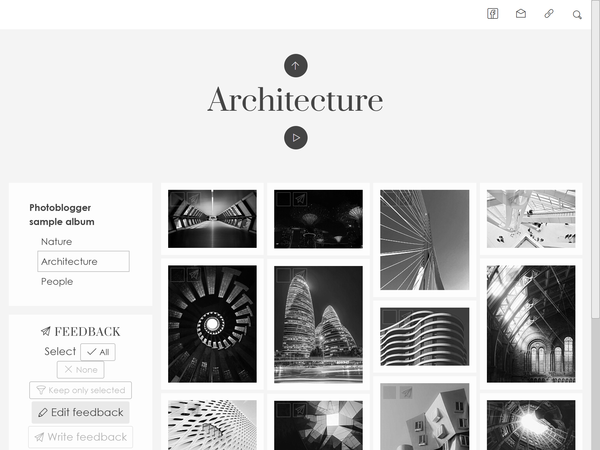 Full website demo