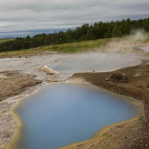 Strokkur geysir in Haukadalur