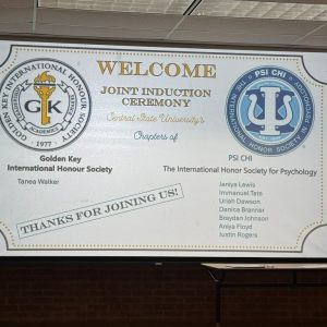 Golden Key and Psi Chi - Spring 2025