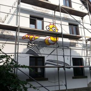 Baustelle in Hof