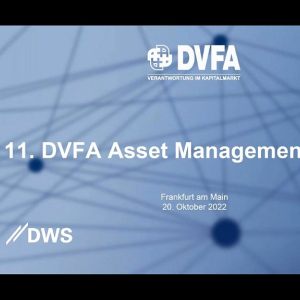 11. DVFA Asset Management Forum